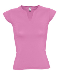 Футболка женская Mint 170, розовая, XS–XL