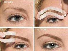 Трафареты для бровей  Mini Brow Class