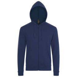 Толстовка унисекс Stone, темно-синяя, XS–3XL