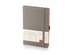 Ежедневник недатированный А5 «Monaco», Цвет серый
