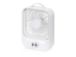Настольный вентилятор с плавным регулированием скорости «Circa», Цвет белый