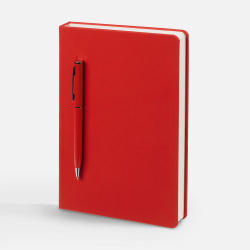 Ежедневник Magnet Shall, недатированный, красный, 13х20,8х1,8 см