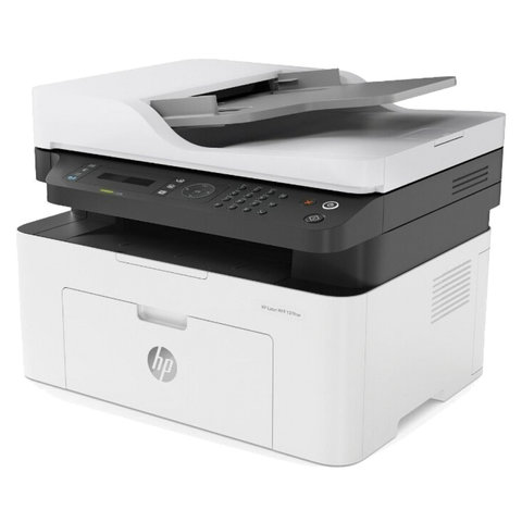 МФУ лазерное HP Laser 137fnw "4 в 1", А4, 20 стр./мин, 10000 стр./мес., АПД, Wi-Fi, сетевая карта, 4ZB84A