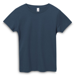 Футболка женская Regent Women, синяя (джинс), S–XXL