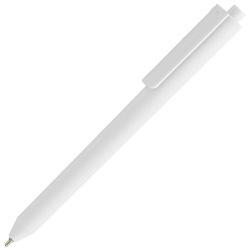 Ручка шариковая Pigra P03 Mat, белая, 14x1,1 см