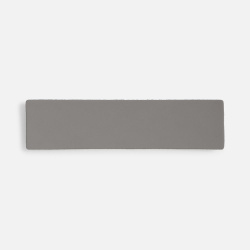 Лейбл Listra Soft Touch, S, серый, 2х8 см