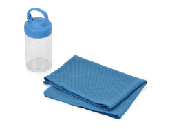 Набор для фитнеса «Cross», Цвет голубой