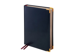 Ежедневник А5 полудатированный «Imperium», Размер A5, Цвет синий