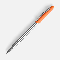 Ручка шариковая Dagger Soft Touch, оранжевая, 14х0,9 см