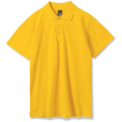 Рубашка поло мужская Summer 170, желтая, XS–XXL