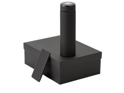 Подарочный набор "COLOR IT" c термосом и повербанком, Размер 5000 mAh, Цвет черный