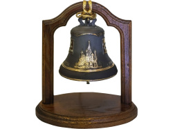 Колокол «Всея Руси», Цвет черный с вызолочением/коричневый