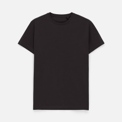 Футболка унисекс T-Bolka 200, черная, S–4XL