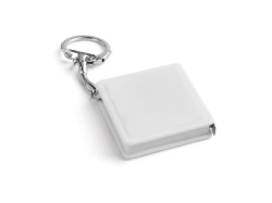 Брелок с рулеткой «ASHLEY», Цвет белый