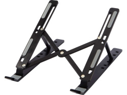 Складывающаяся подставка для ноутбука «Rise», Цвет черный