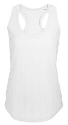 Майка женская Moka 110, белая, XS–XL
