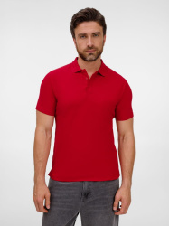 Рубашка поло унисекс Tervise, красная, S–3XL
