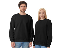 Свитшот оверсайз «Lisbon» унисекс, Размер XL, Цвет черный