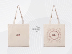 Сумка «Donny» с полноцветной печатью DTF, Цвет натуральный