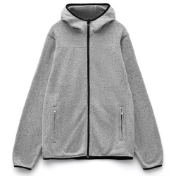 Куртка с капюшоном унисекс Gotland, серая, S–XXL
