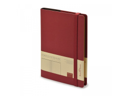 Ежедневник недатированный А5 «Oxford», Размер A5, Цвет бордовый