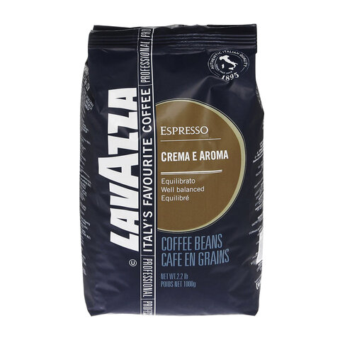 Кофе в зернах LAVAZZA "Crema E Aroma Espresso" 1 кг, ИТАЛИЯ, 2490