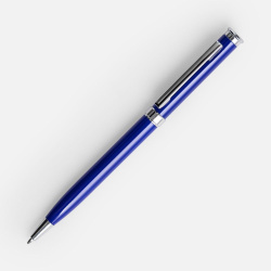 Ручка шариковая Finn Chrome, синяя, 13,8х0,9 см