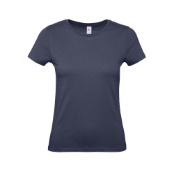 Футболка женская E150, темно-синяя, XS–3XL