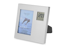 Часы «Рамка», Цвет серебристый