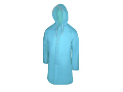 Дождевик «Hawaii» c чехлом детский, Размер 8-10, Цвет голубой