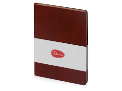 Блокнот А5 «Fabrizio», 80 листов, с цветным срезом, Цвет коричневый