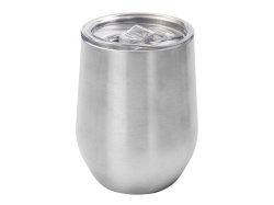 Вакуумная термокружка «Sense», непротекаемая крышка, крафтовая упаковка, Цвет серебристый