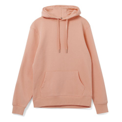 Толстовка с капюшоном унисекс Hoodie, бежевая (nude), XS–3XL