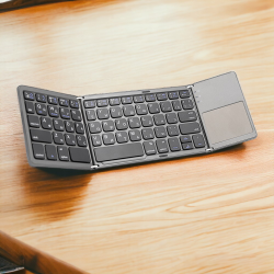 Портативная мини клавиатура Flexibord с тачпадом / Компактная, функциональная