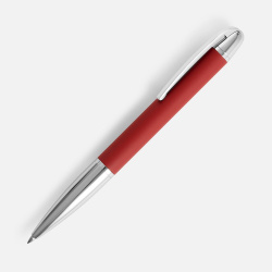 Ручка шариковая Arc Soft Touch, красная, 13,8х1,2 см