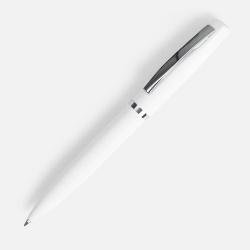 Ручка шариковая Bolt Soft Touch, белая, 13,8х1,3 см