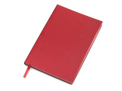 Бизнес-блокнот А5 «C1» soft-touch, Цвет красный