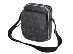 Сумка на плечо «Camo» со светоотражением, Цвет серый