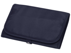 Несессер для путешествий со съемной косметичкой «Flat», Цвет темно-синий