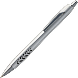 Ручка шариковая Barracuda, серебристая, 14,5х1,1 см