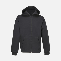 Толстовка унисекс на молнии Jelo, черная, XS–3XL