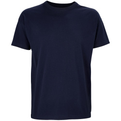 Футболка оверсайз мужская Boxy Men, темно-синяя, S–XXL