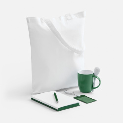 Набор Welcome Pack, зеленый с белым, 35х40 см
