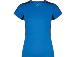 Спортивная футболка «Suzuka» женская, Размер L, Цвет королевский синий/черный