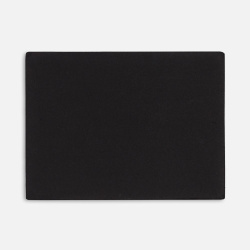 Лейбл Listra Soft Touch, черный, 3х4 см