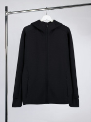 Куртка с капюшоном унисекс Begi, черная, S–XXL