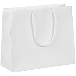 Пакет бумажный Ample Plus S, белый, 24x20x9,5 см