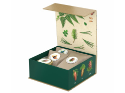 Подарочный набор c чаем «С сосновым годом!», Цвет мультиколор