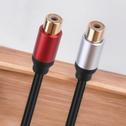 Кабель Аудио Premium H249 2RCA/M на 2RCA/F / Практичный и качественный