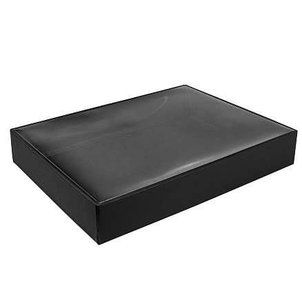 Ежедневник Flexy Foggia Leatherette B5, темно-синий, недатированный, в гибкой обложке в подарочной коробке